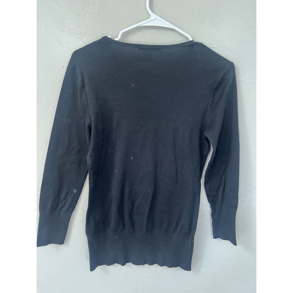 Ralph Lauren Black Label Sweater  Pullover 100% Cotton Large Top Boxy Designer - Picture 5 of 5
